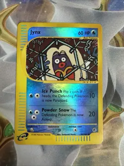 Jynx - 83/165 - Pokemon Expedition Reverse Holo Rare Card NM - Image 1