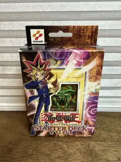 1996 Konami Yu-Gi-Oh Yugi Starter Deck SDY Open Box (Incomplete Missing Cards) - Image 3