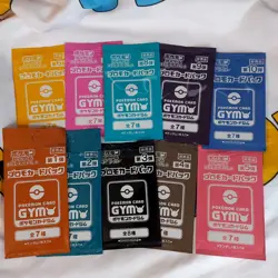 Pokemon Cards Event booster packs set sealed stamped Gym Box Promo Japanese - Image 1