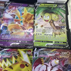 Lot Of 6 Jumbo Pokemon Promo Cards - Pikachu Alakazam Silvally GX Pokemon GO - Image 3