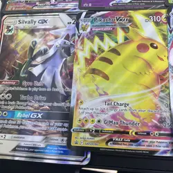 Lot Of 6 Jumbo Pokemon Promo Cards - Pikachu Alakazam Silvally GX Pokemon GO - Image 5