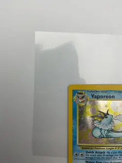 Pokemon TCG Vaporeon Holo Rare Card 12/64 Jungle Unlimited 1999 WOTC - Image 5