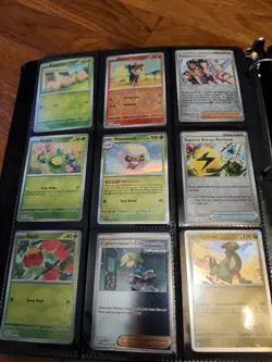 Pokemon Binder Collection Of 270 Vintage And Modern Cards( Binder Included) - Image 5