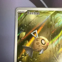 Pokemon TCG Feebas Illustration Rare Card 198/191 Surging Sparks - Image 2