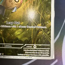 Pokemon TCG Feebas Illustration Rare Card 198/191 Surging Sparks - Image 4