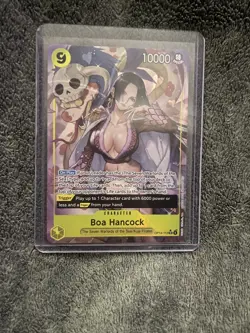 ONE PIECE BOA HANCOCK ALTERNATE ART OP14-112 THE AZURE SEA’S SEVEN FOIL CARD - Image 1