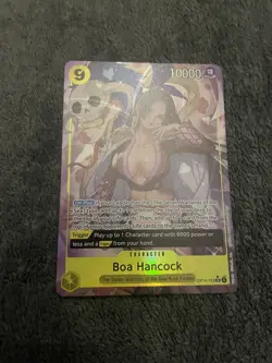ONE PIECE BOA HANCOCK ALTERNATE ART OP14-112 THE AZURE SEA’S SEVEN FOIL CARD - Image 2