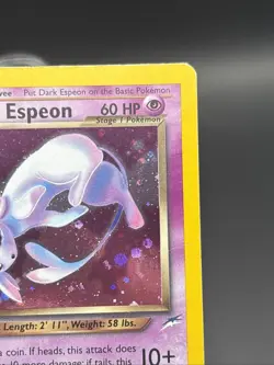 Dark Espeon - 4/105 - Pokemon Neo Destiny Unlimited Holo Rare Card WOTC - Image 3