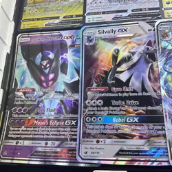 Lot Of 6 Jumbo Pokemon Promo Cards - Pikachu Gyarados Necrozma GX Crobat VMAX - Image 5