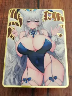 Shinano - Azur Lane - Goddess Story Gold Metal Card - Image 1