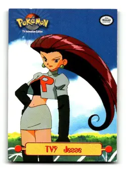 1999 Topps Pokemon Trading Card TV9 Jesse - Image 1