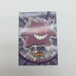 ENGLISH Gengar Holo 94 TV Animation Topps Pokemon Card - Image 1