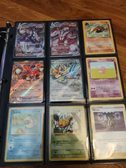 Pokemon Binder Collection Of 270 Vintage And Modern Cards( Binder Included) - Image 1
