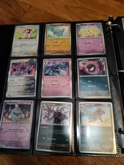Pokemon Binder Collection Of 270 Vintage And Modern Cards( Binder Included) - Image 5