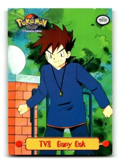 1999 Topps Pokemon Trading Card TV8 Gary Oak - Image 1
