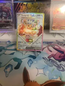 Eevee EX 174 Scarlet & Violet Promo Holo Card Prismatic Evolutions - Image 1