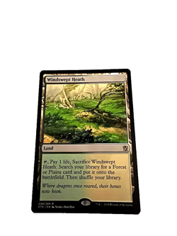 Windswept Heath Khans of Tarkir 248 LP MTG Magic the Gathering - Image 1