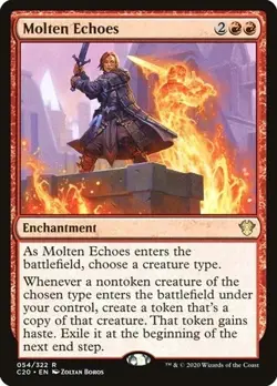 Molten Echoes R Commander: Innistrad: Crimson Vow 148 NM - Image 1