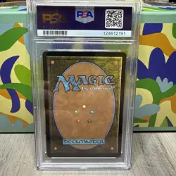 Magic: The Gathering Final Fantasy the Earth Crystal Borderless Foil PSA 8 - Image 2