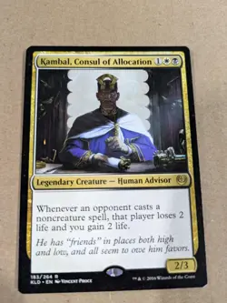 Kambal, Consul of Allocation - MTG - Kaladesh Regular - LP - Image 1
