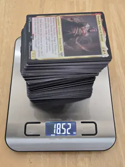 Magic the Gathering MTG 18.5oz Bulk Lot - FF and LOTR, Commons - Rares, Holos - Image 2