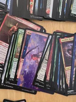 Magic the Gathering MTG 18.5oz Bulk Lot - FF and LOTR, Commons - Rares, Holos - Image 5