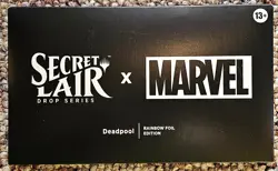MTG Magic: The Gathering Secret Lair x Marvel Deadpool - Rainbow Foil NEW SEALED - Image 1