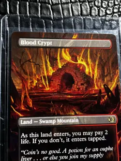 Blood Crypt (Borderless) Lorwyn Eclipsed Regular Rare Pack Fresh! - Image 3