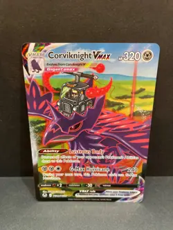 Corviknight VMAX ⭐ TG19/TG30 Holo Silver Tempest Trainer Gallery Pokemon NM - Image 1