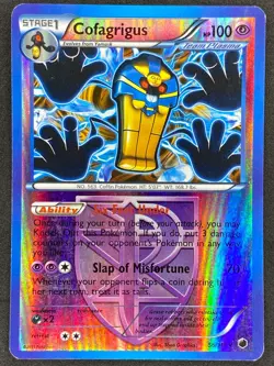Pokemon Cofagrigus Team Plasma Reverse Holo 56/116 PLF Plasma Freeze LP - Image 1