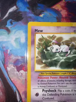 Pokemon TCG Mew Black Star Promo 47 Lilypad WOTC - Image 4