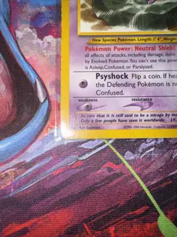 Pokemon TCG Mew Black Star Promo 47 Lilypad WOTC - Image 5