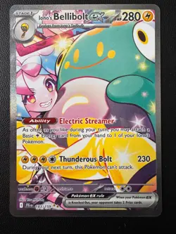 Pokemon Iono's Belibolt Ex Journey Together 183/159 NM - Image 1