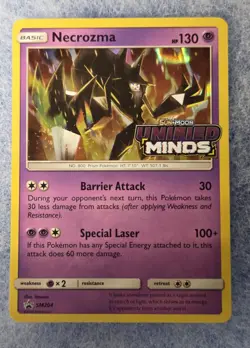Necrozma (Prerelease) SM204 SM Promos Holo Black Star Promo Pokemon TCG - Image 1