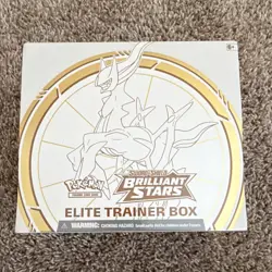 Pokemon TCG Sword Shield Brilliant Stars Elite Trainer Box ETB Arceus Sealed - Image 1