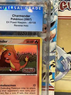 Pokemon Charmander 48/108 Rev. Foil - EX Power Keepers Stamped CGC 8.5 - Image 4
