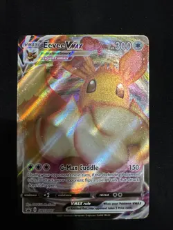 Pokemon TCG Eevee VMAX SWSH087 Black Star Promo NM/M - Image 1