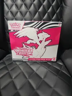 Pokemon TCG Scarlet and Violet White Flare Elite Trainer Box - Image 1
