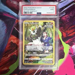 Pokemon Passimian TG08/TG30 Full Art Holo Ultra Rare PSA 9 Silver Tempest 2022 - Image 1