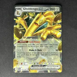 Pokemon Gholdengo ex Scarlet & Violet Paradox Rift Double Rare #139 - Image 1