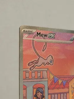 Mew EX SVP 053 Pokemon TCG Scarlet Violet 151 Black Star Promo Full Art | NM/M - Image 2