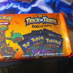 Pokemon TCG: 2024 Trick or Trade BOOster Bundle SEALED NEW 2024 - 35 Mini Packs - Image 2