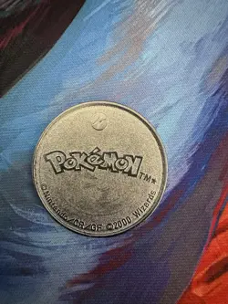 Pikachu metal coin - Pokemon TCG - Nintendo/CR/GF - 2000 Wizards - Image 2