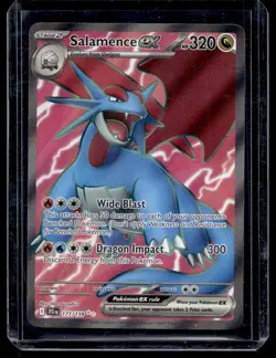 2025 Pokemon SV09: Journey Together Salamence ex #177/159 - Image 1
