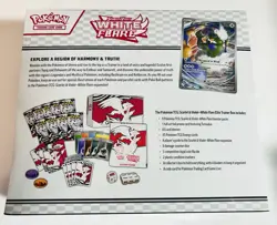 Pokemon TCG: Scarlet & Violet - WHITE FLARE Elite Trainer Box FACTORY SEALED ETB - Image 2