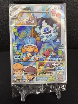 Pokemon Vanillish 190/182 2025 Holiday Calendar Holo Paradox Rift Sealed - Image 1