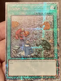 Yugioh! Fossil Dig - RA01-EN053 - Quarter Century Secret Rare - 1st Edition Near - Image 1