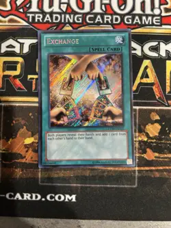 Yu-Gi-Oh! Exchange X1 NM SECRET RARE - Image 1