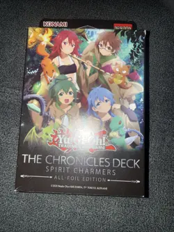YUGIOH THE CHRONICLES DECK SPIRIT CHARMERS All Foil Editon English Sealed - Image 1