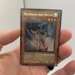 Yugioh! Neo-Spacian Aqua Dolphin POTD-EN003 Ultimate Rare 1st Edition VLP - Image 1